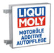 Illuminated vertical sign "Motor Oils, Additives, Car Care" (80 x 80 cm)* | LIQUI MOLY - Harrys Euro