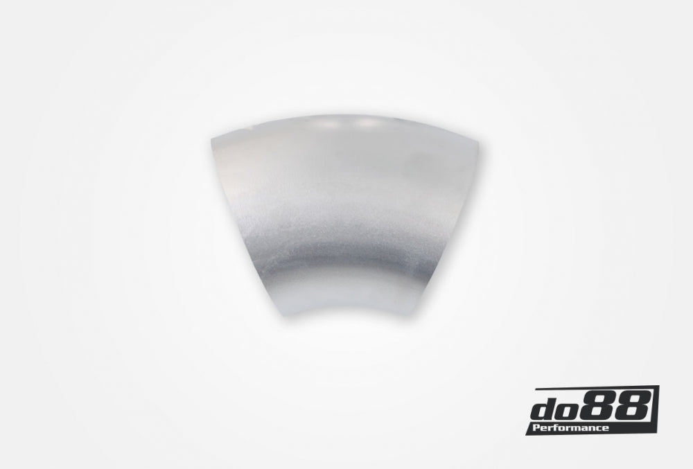 Aluminum pipe 45¡ 100x3 mm, long radius