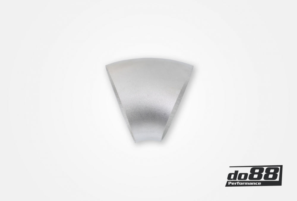 Aluminum pipe 45¡ 100x3 mm, short radius