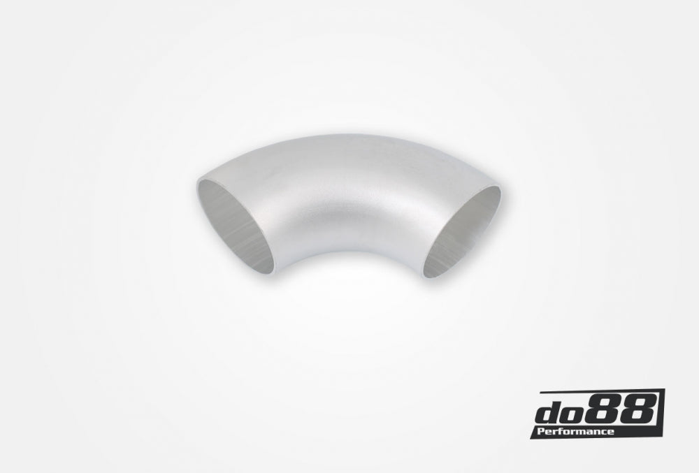 Aluminum pipe 90¡ 76x3 mm, long radius