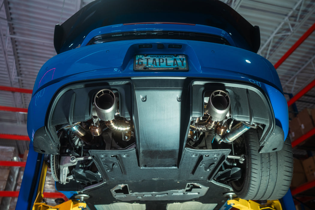 Valvetronic Valved Sport Exhaust System for Porsche 718 GT4RS/Spyder R