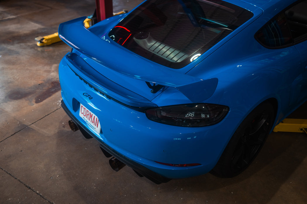 Valvetronic Valved Sport Exhaust System for Porsche 718 GT4RS/Spyder R