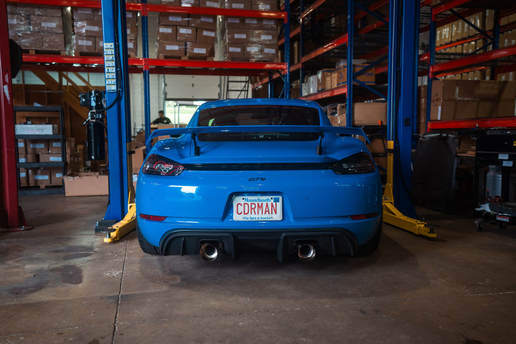 Valvetronic Valved Sport Exhaust System for Porsche 718 GT4RS/Spyder R