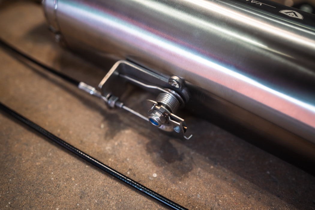 Valvetronic Motorcycle Valved Muffler - Harrys Euro