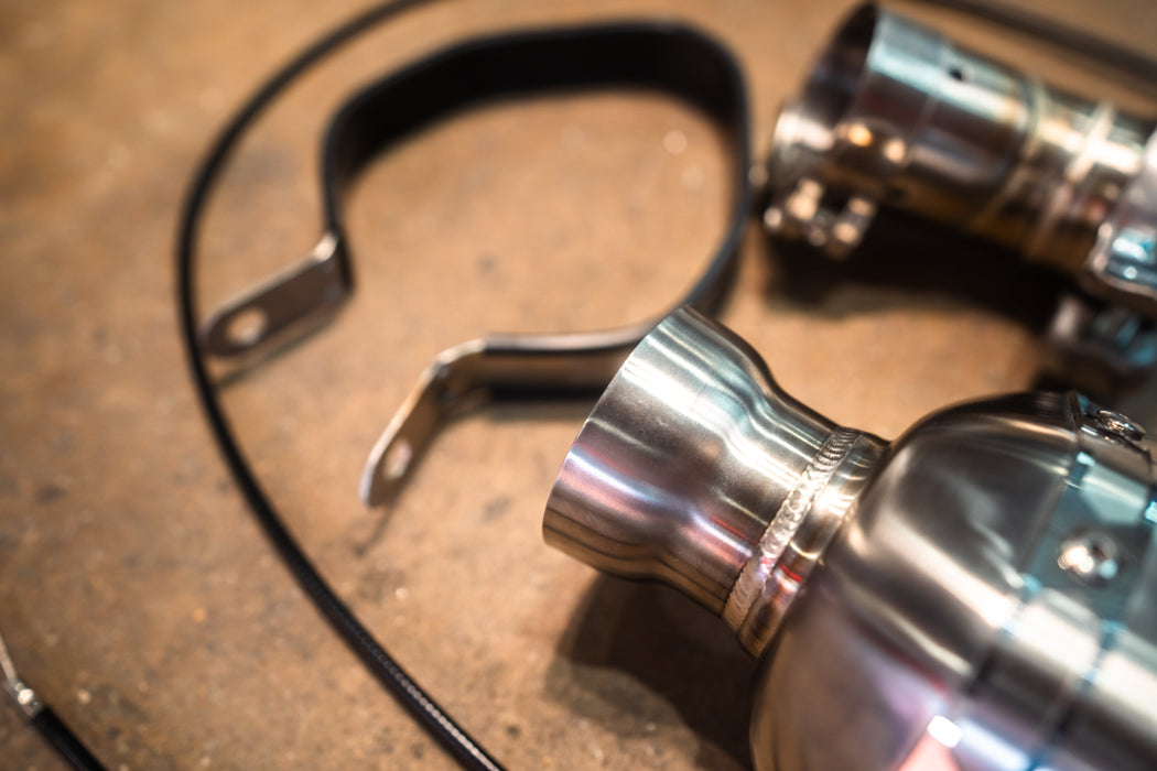 Valvetronic Motorcycle Valved Muffler - Harrys Euro