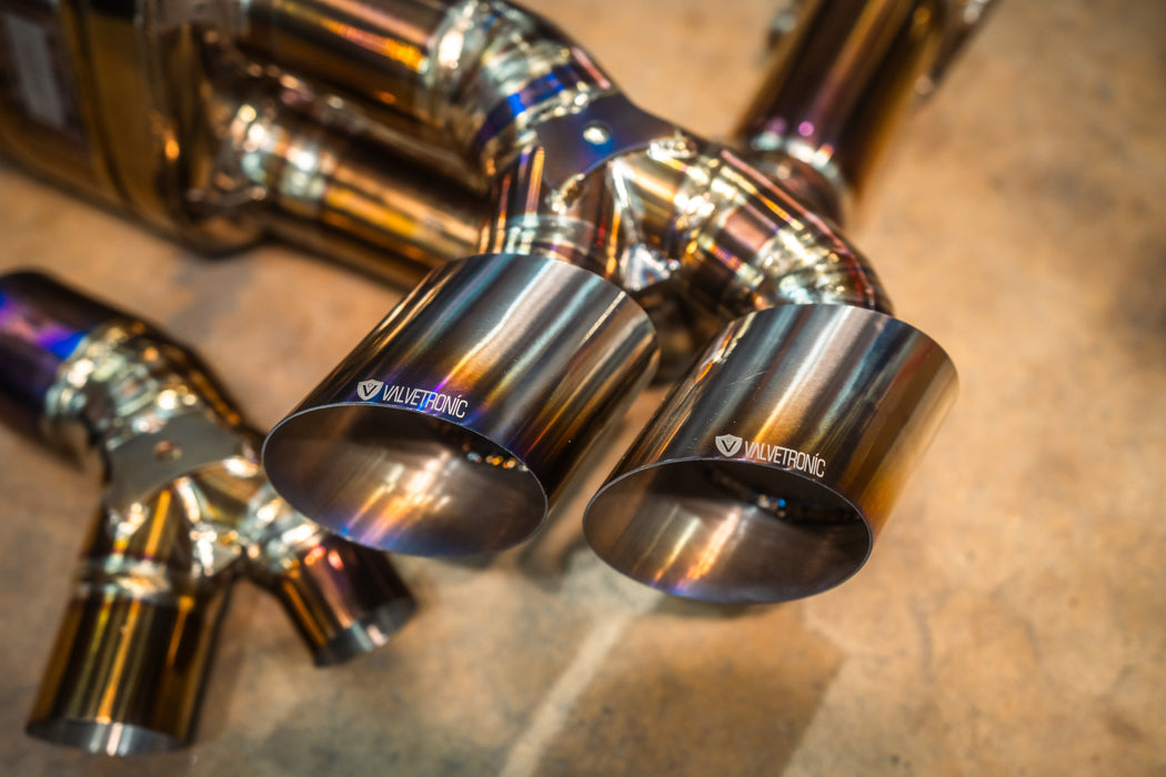Valvetronic Valved Race Exhaust System for Porsche 911 Turbo 991.1 / 9