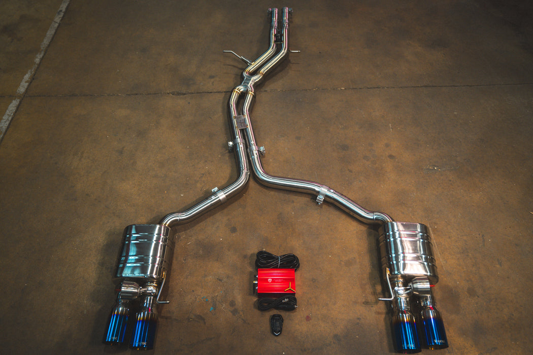 Audi B8 / B8.5 S4 / S5 Valved Sport Exhaust System - Harrys Euro