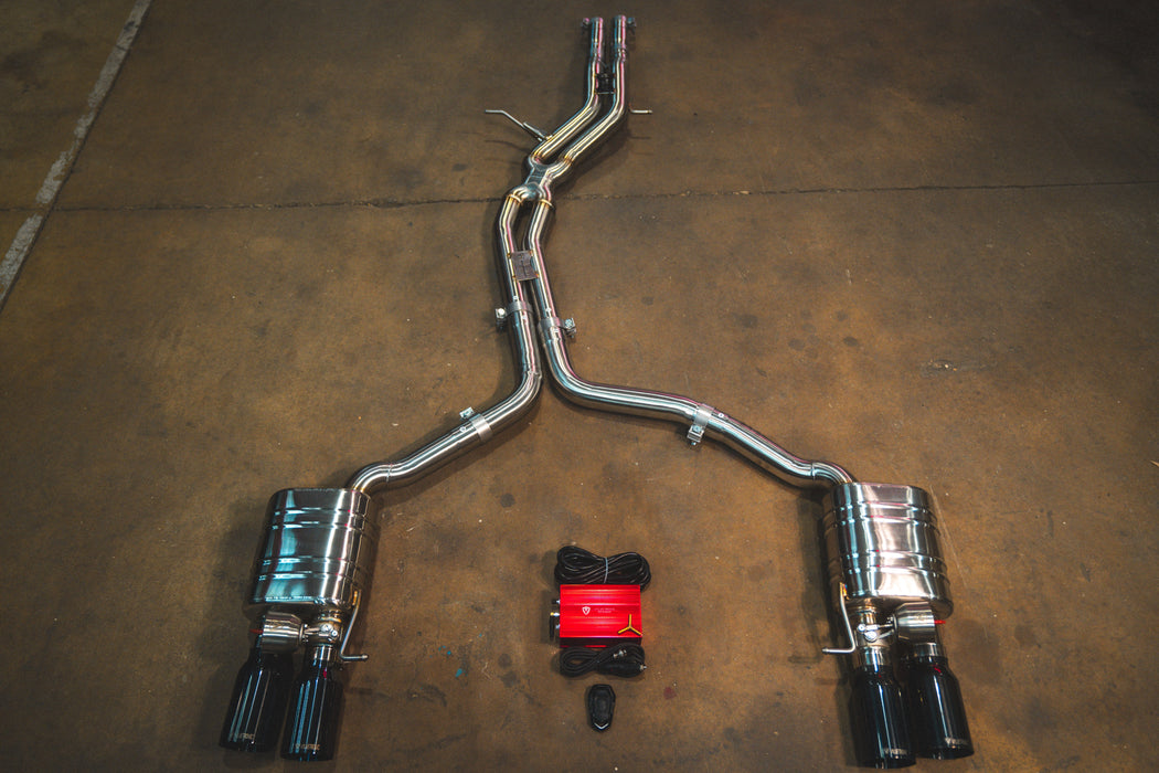 Audi B8 / B8.5 S4 / S5 Valved Sport Exhaust System - Harrys Euro