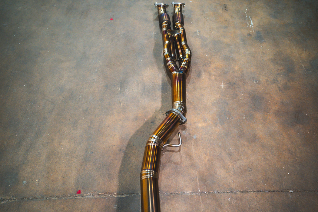 Nissan GTR R35 Valved Sport Exhaust System - Harrys Euro