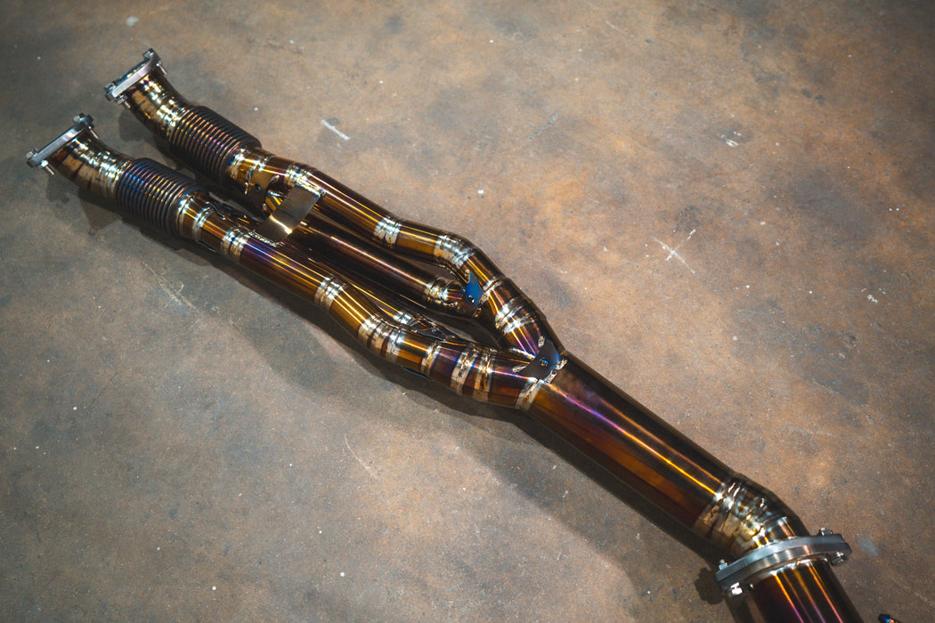 Nissan GTR R35 Valved Sport Exhaust System - Harrys Euro