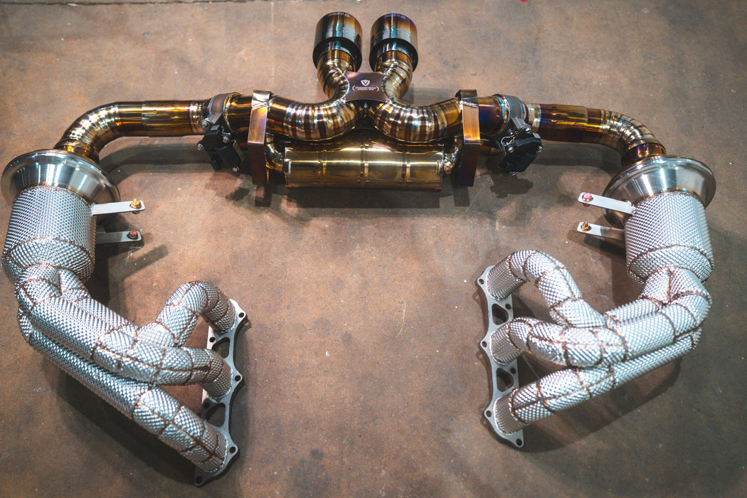 Valvetronic Valved Sport Exhaust System for Porsche 992 GT3/RS