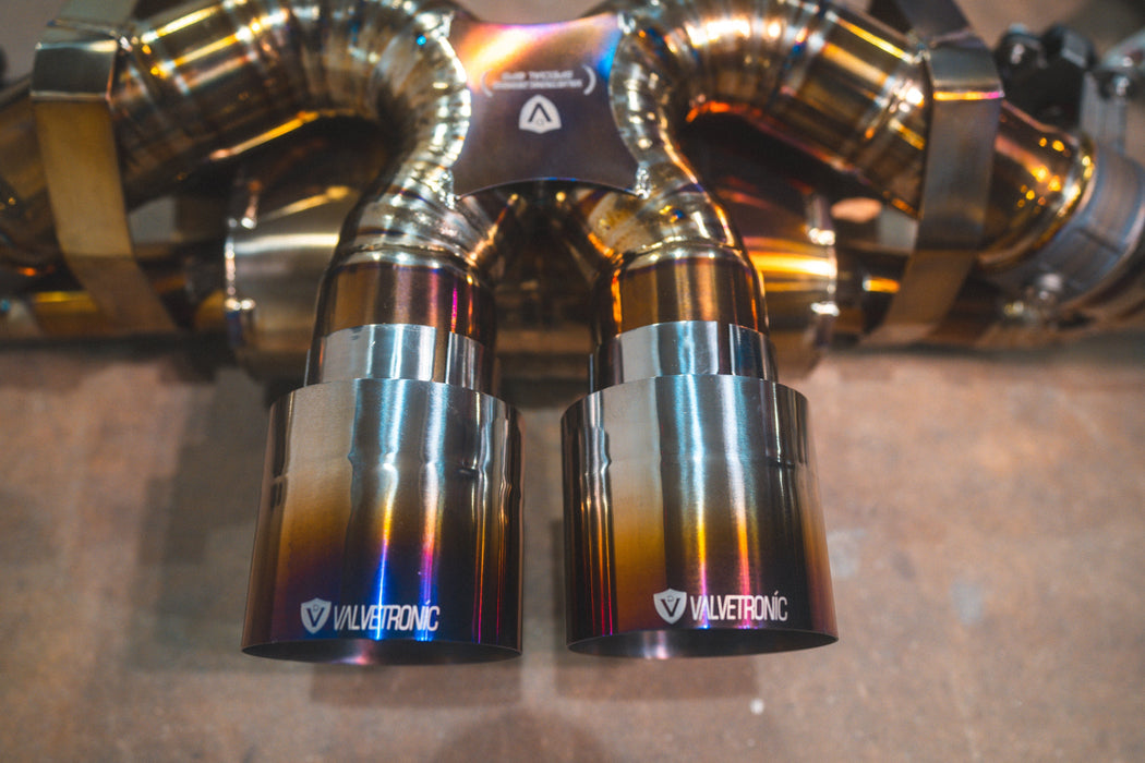 Valvetronic Valved Sport Exhaust System for Porsche 992 GT3/RS