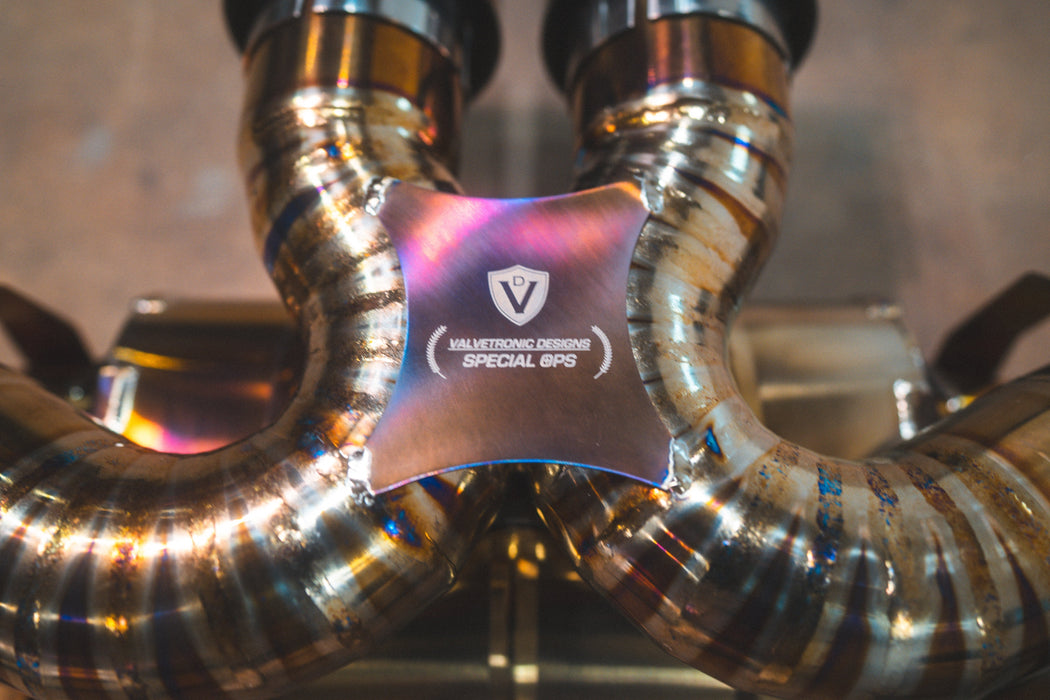 Valvetronic Valved Sport Exhaust System for Porsche 992 GT3/RS