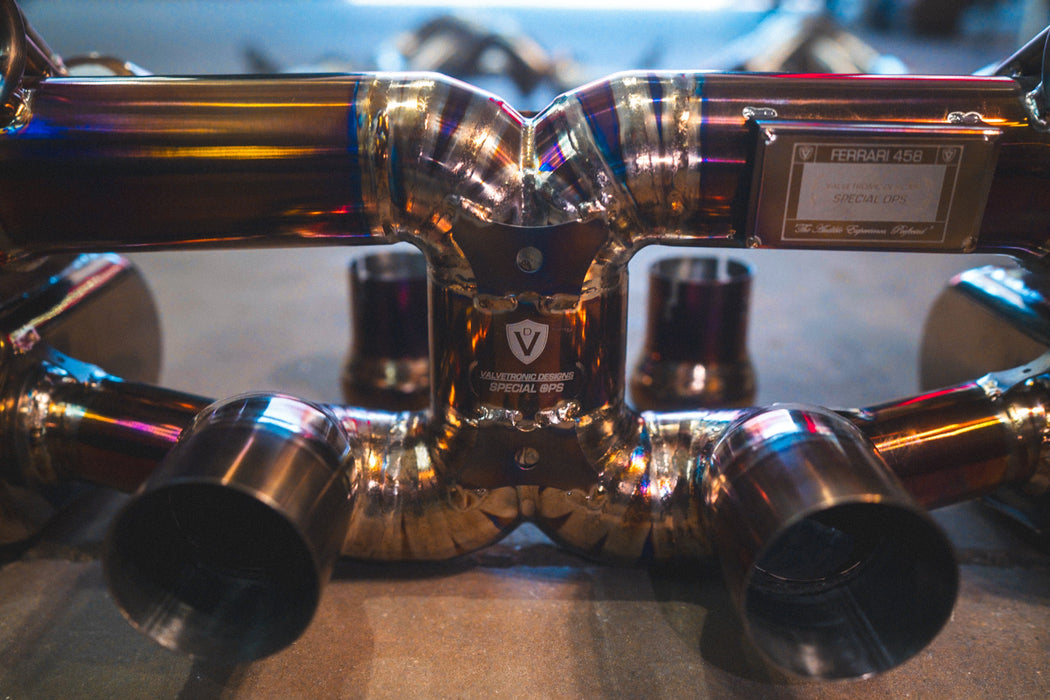 Ferrari 458 Italia Valved Sport Exhaust System - Harrys Euro