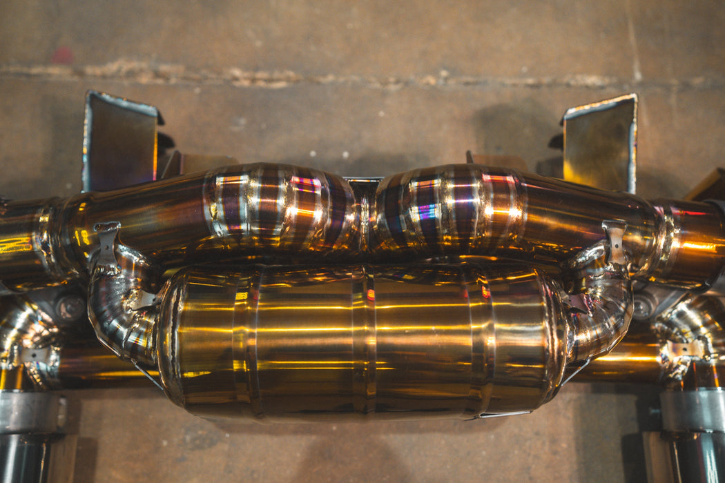 Valvetronic Valved Sport Exhaust System for Porsche 718 GT4RS/Spyder R