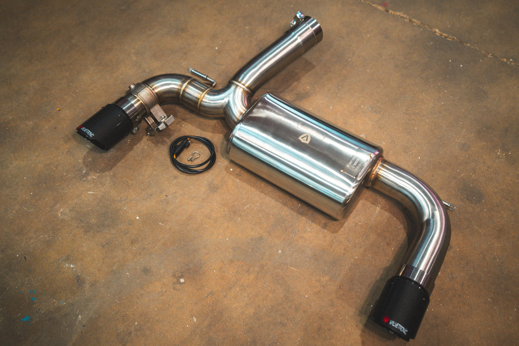 BMW F30 / F22 / F36 / F32 Valved Sport Exhaust System (Axleback) F cha
