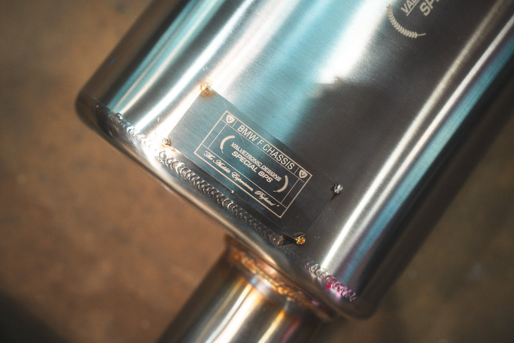 BMW F30 / F22 / F36 / F32 Valved Sport Exhaust System (Axleback) F cha