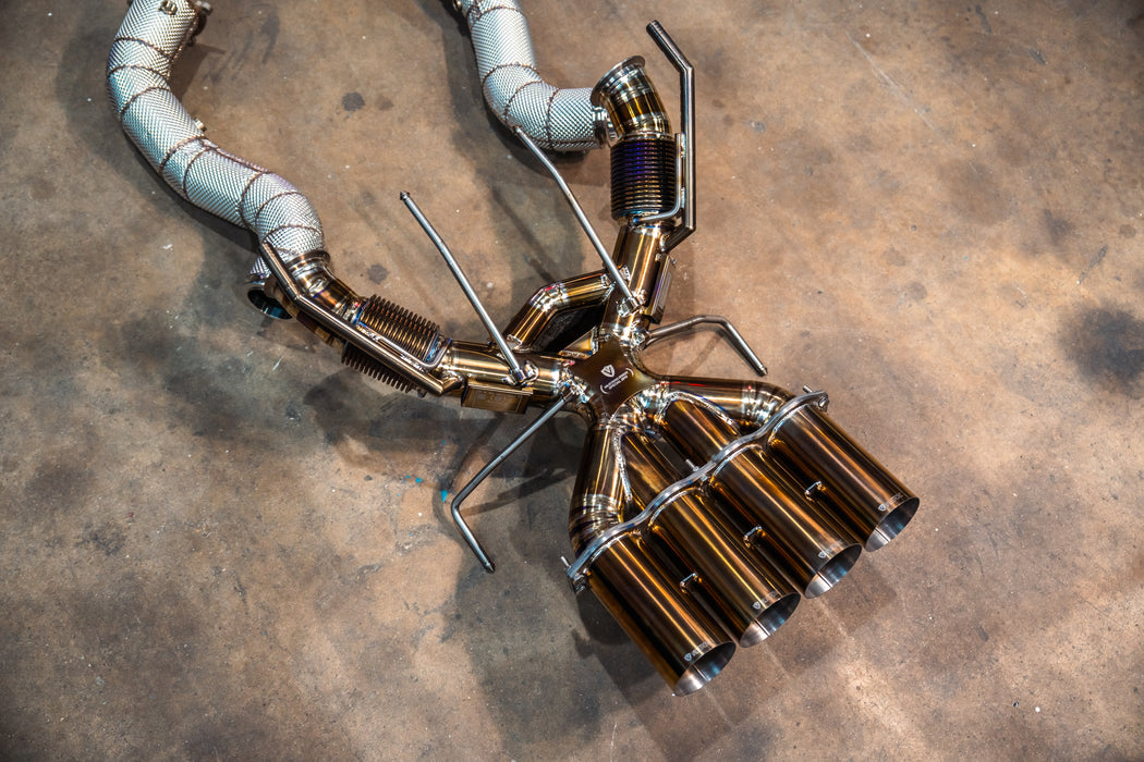 Mclaren 765LT F1 Race Exhaust System - Harrys Euro