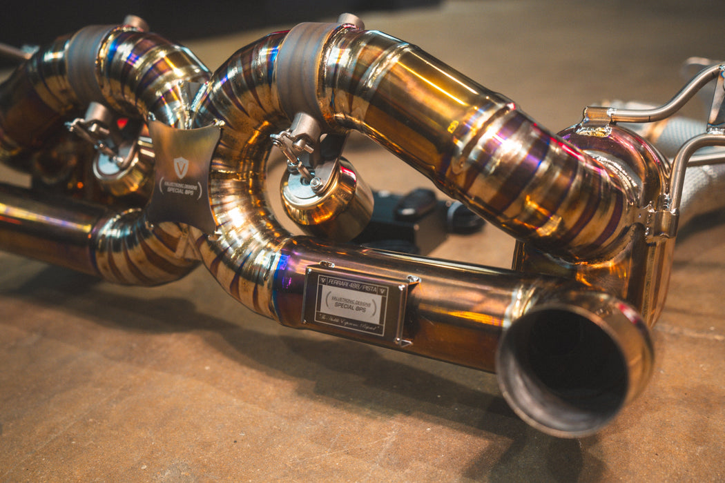 Ferrari 488 GTB Valved Sport Exhaust System - Harrys Euro