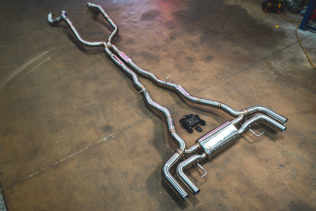 Alpina B8 / BMW G16 M850i Valved Sport Exhaust System - Harrys Euro