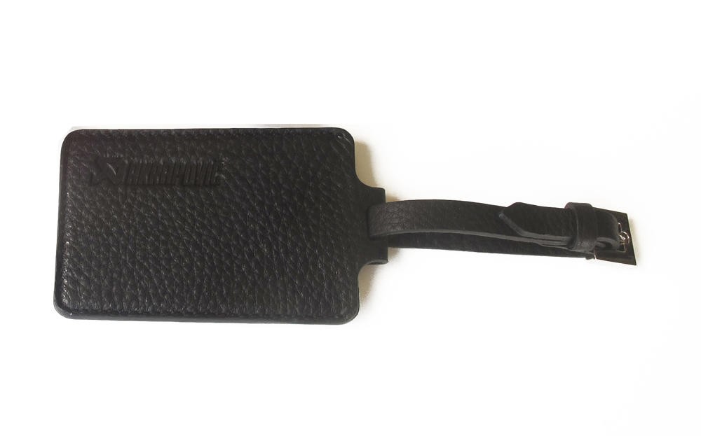 Akrapovic Travel Luggage Tag - Black