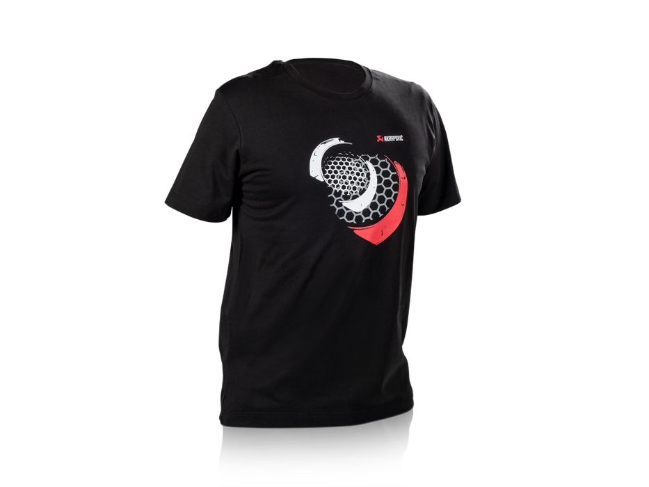 Akrapovic Mens T-Shirt - Mesh - Black 3XL