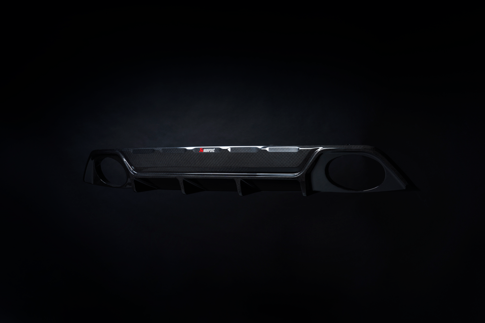 Akrapovic Rear Carbon Fibre Diffuser - Gloss for Audi 8Y RS3
