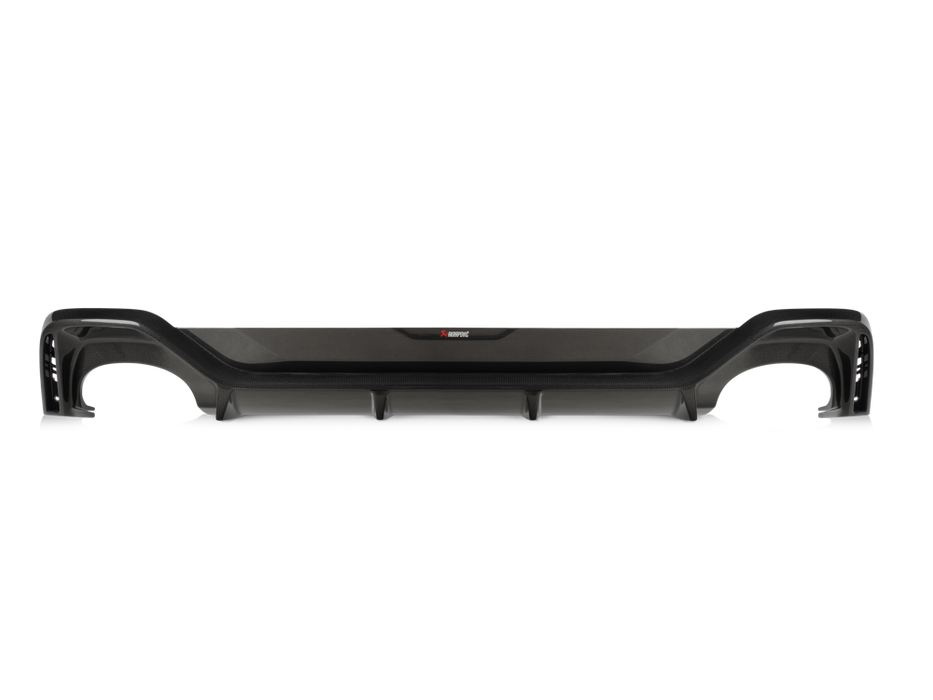 Akrapovic Rear Carbon Fibre Diffuser - Gloss for Audi RS6/RS7 (C8)