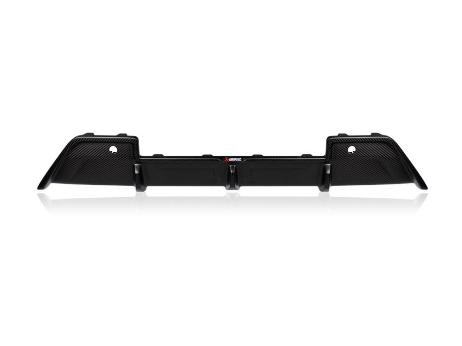 Akrapovic Rear Carbon Fibre Diffuser - Gloss for X5M/X6M (F95/F96)