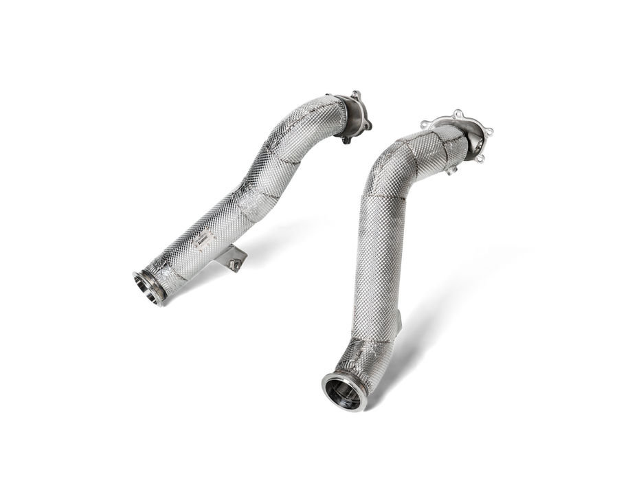 Akrapovic Downpipe Set (SS) for Audi RS6 Avant (C7) [Requires Akra Link Pipes]
