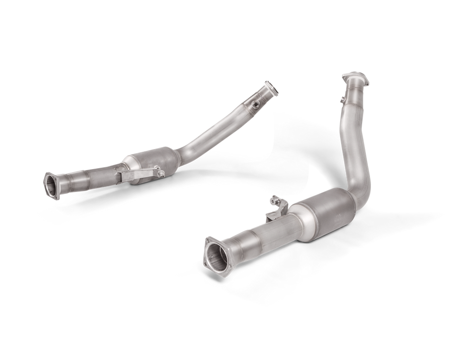 Akrapovic Downpipe Set w Cat (SS) for Mercedes W463 G63