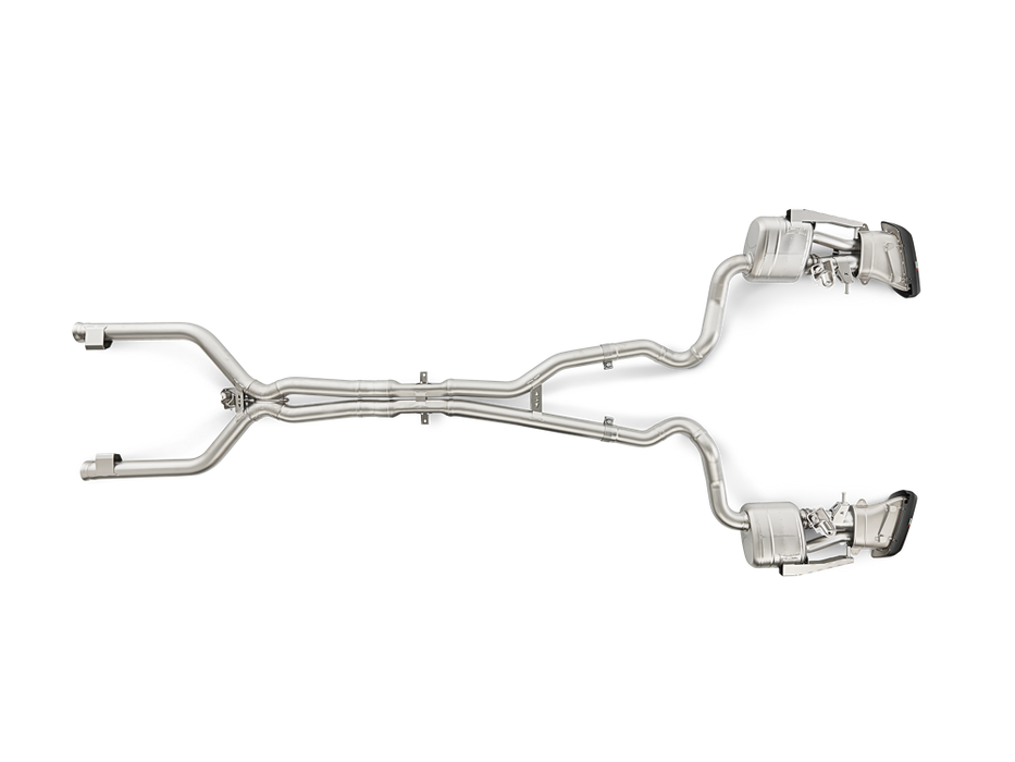 Akrapovic Evolution Link Pipe Set (Titanium) for Mercedes C63 (C205/S205/W205)