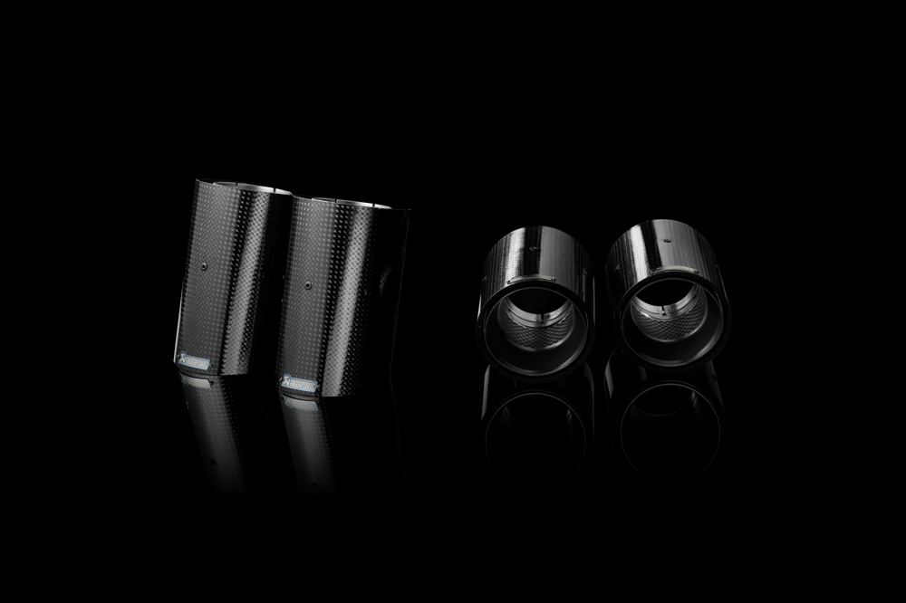 Akrapovic Carbon Tail Pipe Set for BMW M3 (E90)