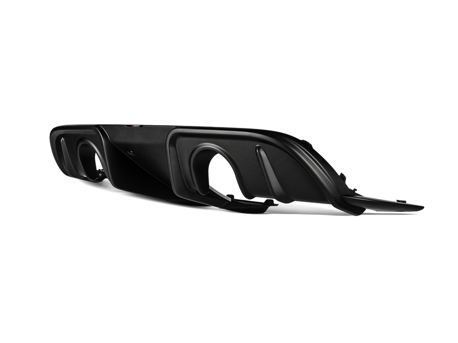 Akrapovic Rear Carbon Fibre Diffuser - Matte for Porsche 718 Cayman GT4 RS