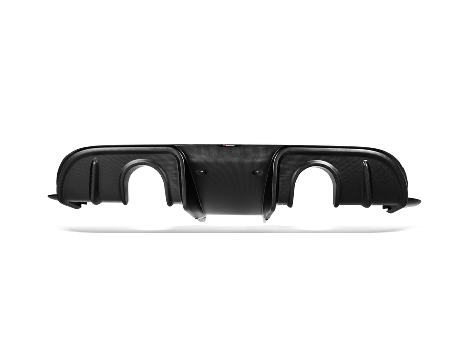 Akrapovic Rear Carbon Fibre Diffuser - Matte for Porsche 718 Cayman GT4 RS