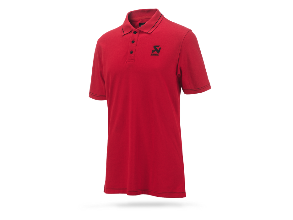 Akrapovic Mens Corpo Polo - Red 2XL