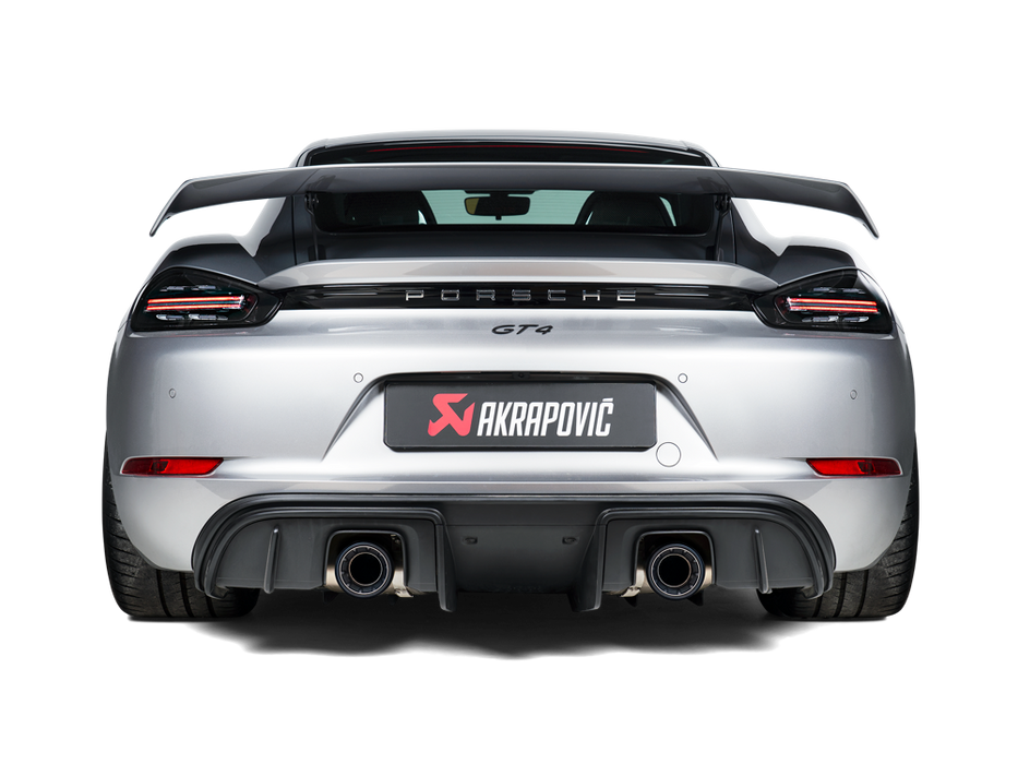 Akrapovic Exhaust System for Porsche 718 Cayman GT4/Spyder/GTS 4.0/Boxster GTS 4.0 (Pre Bracket Change)