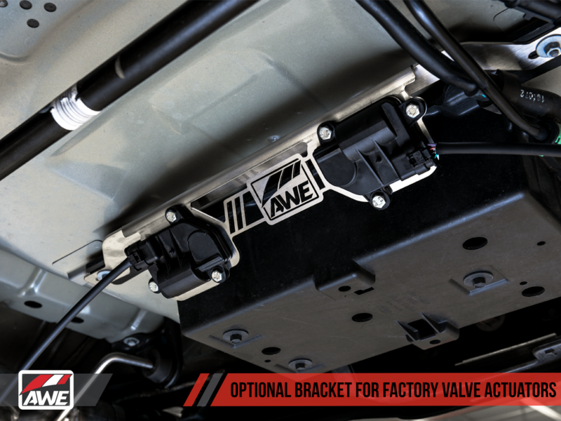 AWE 2018+ Ford Mustang GT Valve Motor Bracket (for Models with Active Valve Performance Exhaust)