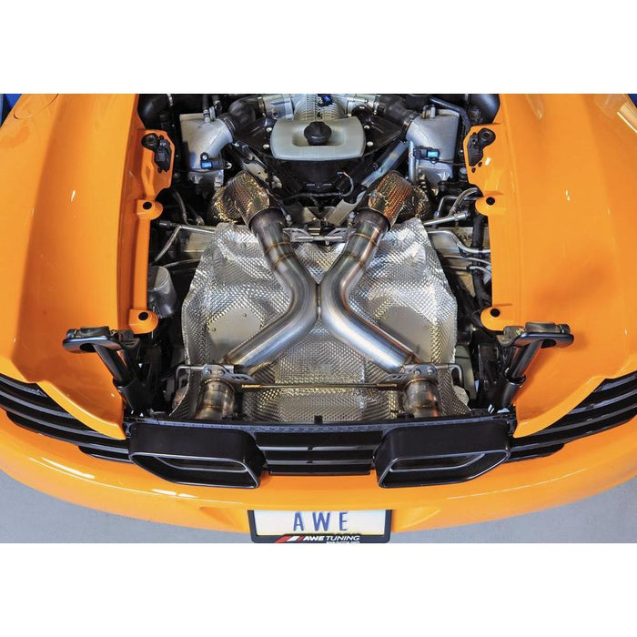AWE McLaren MP4-12C Performance Exhaust - Machined Tips
