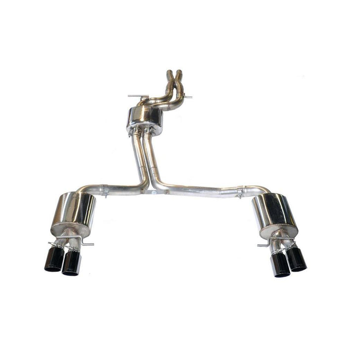 AWE Audi B8.5 S5 3.0T Touring Edition Exhaust System - Diamond Black Tips (102mm)