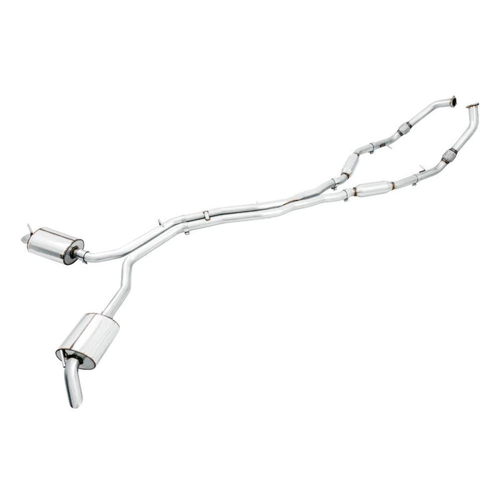 AWE Audi B9 SQ5 Resonated Touring Edition Cat-Back Exhaust - No Tips (Turn Downs)