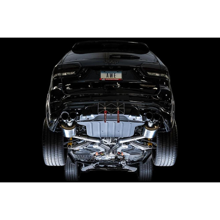 AWE 2020 Jeep Grand Cherokee SRT/Trackhawk Touring Edition Exhaust - Use w/Stock Tips