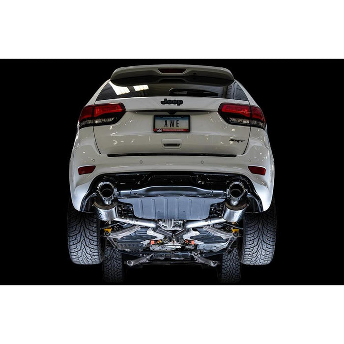 AWE 2020 Jeep Grand Cherokee SRT Touring Edition Exhaust - Chrome Silver Tips