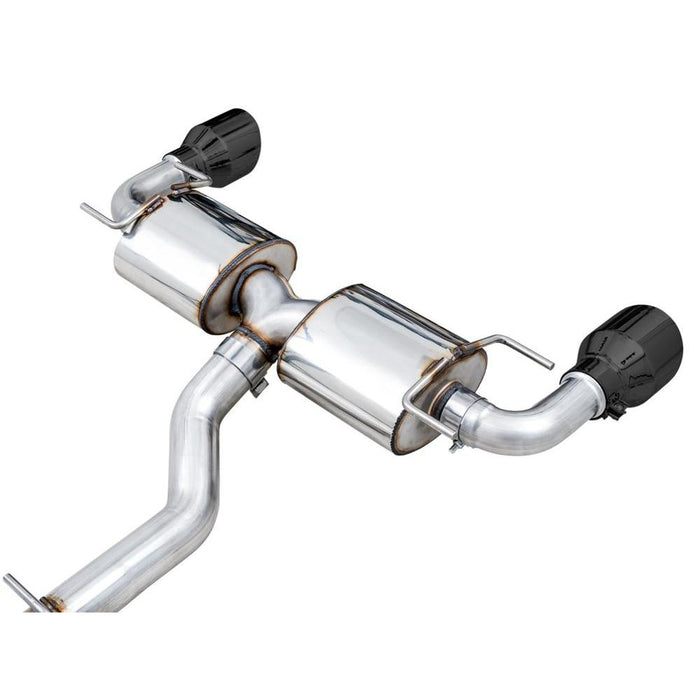 AWE Subaru BRZ / Toyota GR86 / Toyota 86 Touring Edition Cat-Back Exhaust- Diamond Black Tips
