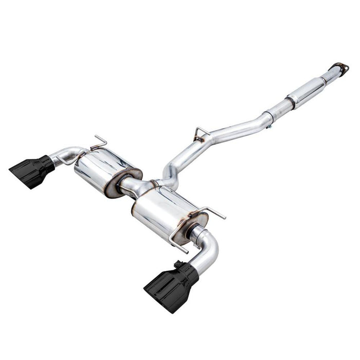 AWE Subaru BRZ / Toyota GR86 / Toyota 86 Touring Edition Cat-Back Exhaust- Diamond Black Tips