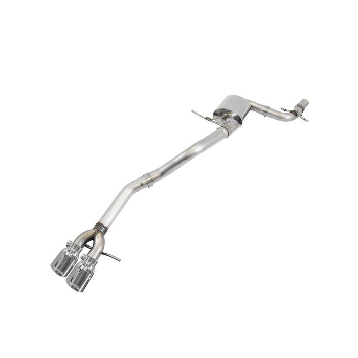 AWE 09-14 Volkswagen Jetta Mk6 1.4T Track Edition Exhaust - Chrome Silver Tips