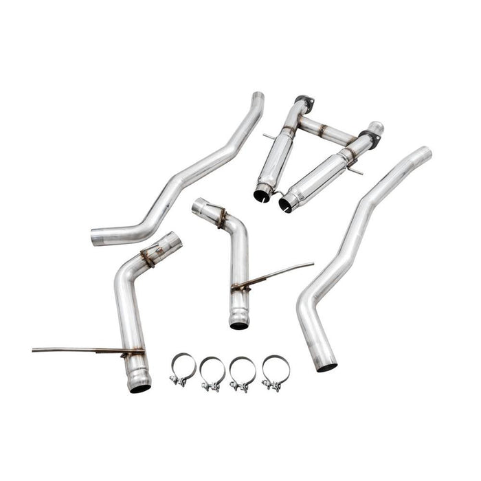 AWE 2020 Jeep Grand Cherokee SRT/Trackhawk Track Edition Exhaust - Use w/Stock Tips