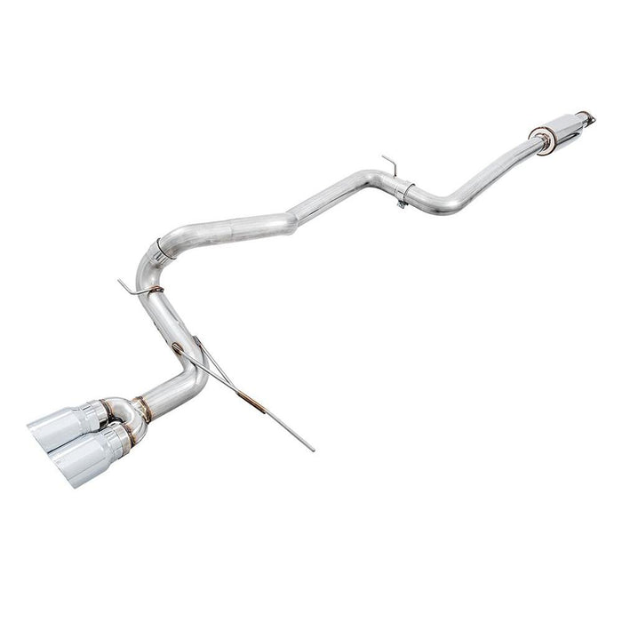 AWE Ford Focus ST Track Edition Cat-back Exhaust - Chrome Silver Tips