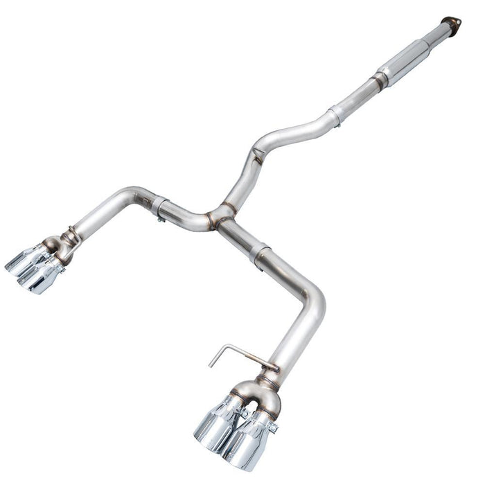 AWE Subaru WRX/STI VA/GV Sedan Track Edition Exhaust - Chrome Silver Tips (102mm)