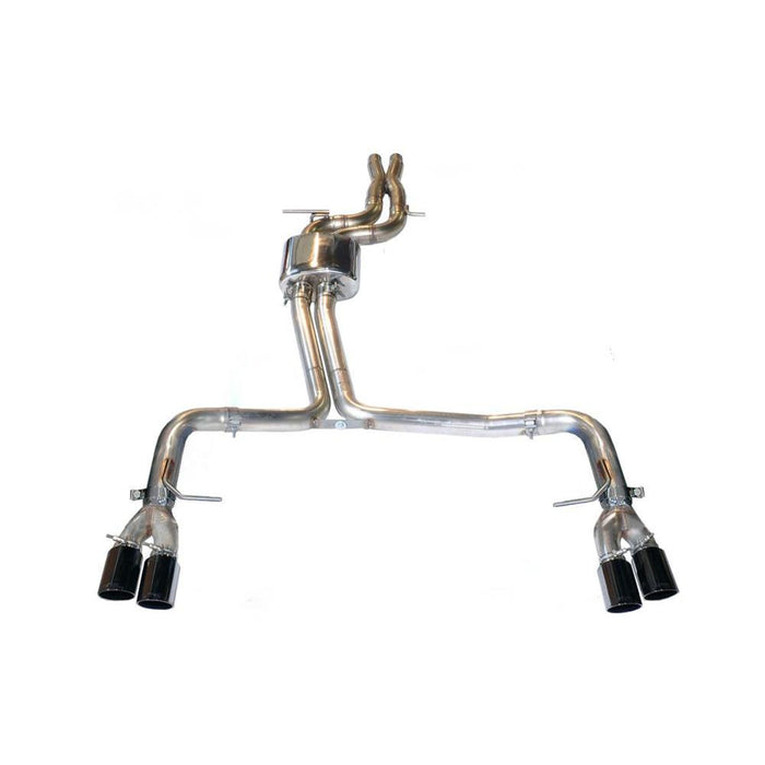 AWE Audi B8.5 S4 3.0T Track Edition Exhaust - Diamond Black Tips (102mm)